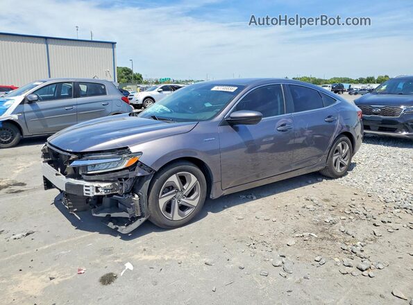 19XZE4F52LE014741 2020 HONDA INSIGHT Угольный Передняя левая четверть