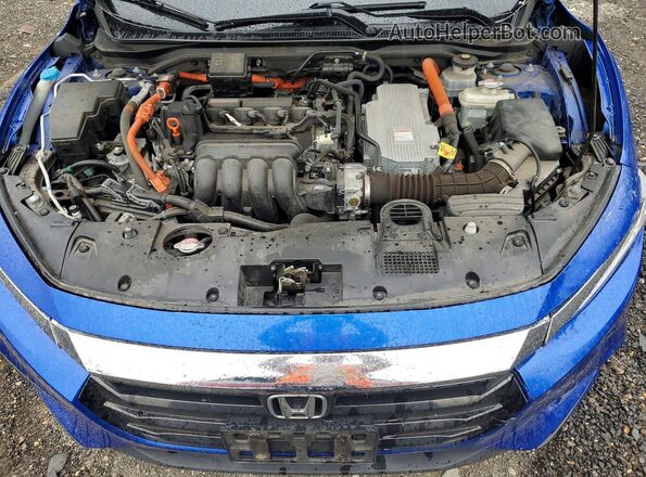 19XZE4F53LE007619 2020 HONDA INSIGHT Blue Vista interior trasera