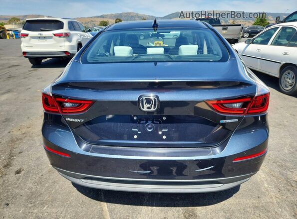 19XZE4F53LE011699 2020 HONDA INSIGHT Blue Вид ззаду