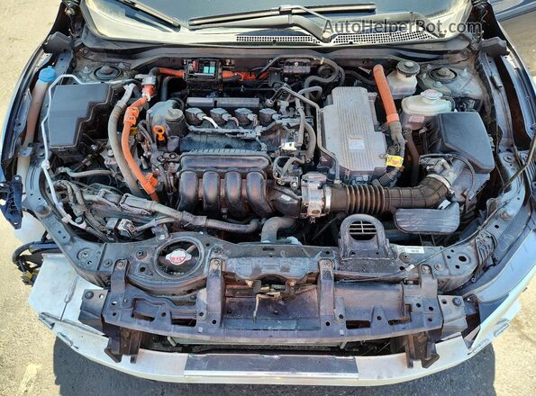19XZE4F53LE011699 2020 HONDA INSIGHT Blue Вид задньої частини салону