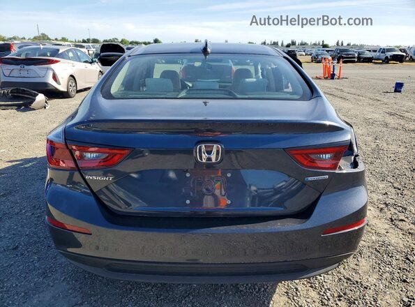 19XZE4F54LE005961 2020 HONDA INSIGHT Серый Вид сзади