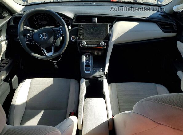 19XZE4F54LE005961 2020 HONDA INSIGHT Серый Вид панели приборов