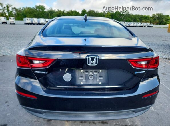 19XZE4F58LE014825 2020 HONDA INSIGHT Черный Вид сзади
