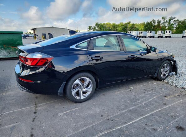 19XZE4F58LE014825 2020 HONDA INSIGHT Черный Задняя правая четверть