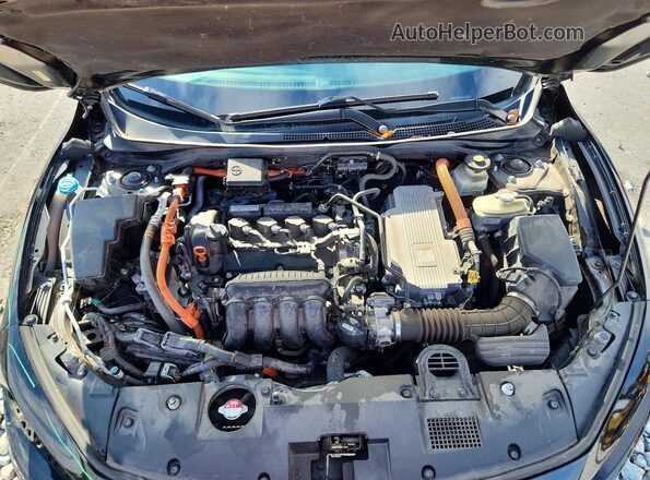 19XZE4F58LE014825 2020 HONDA INSIGHT Черный Вид задней части салона