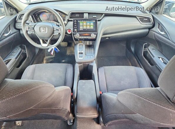 19XZE4F58LE014825 2020 HONDA INSIGHT Черный Вид панели приборов