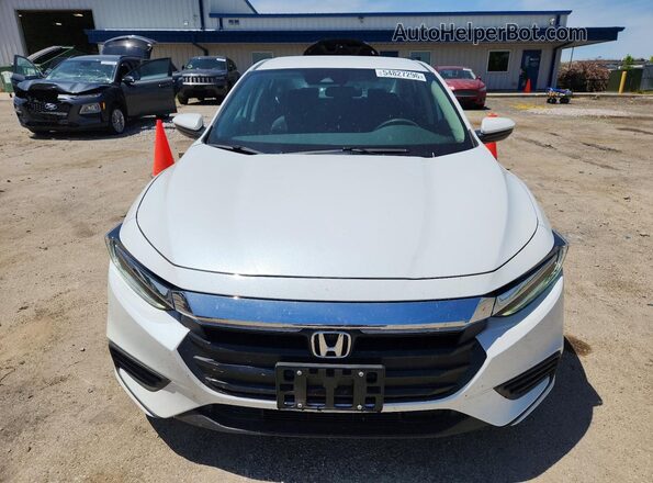 19XZE4F58ME005012 2021 HONDA INSIGHT Белый Вид спереди