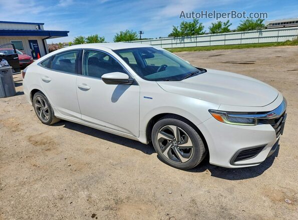 19XZE4F58ME005012 2021 HONDA INSIGHT Белый Передняя правая четверть