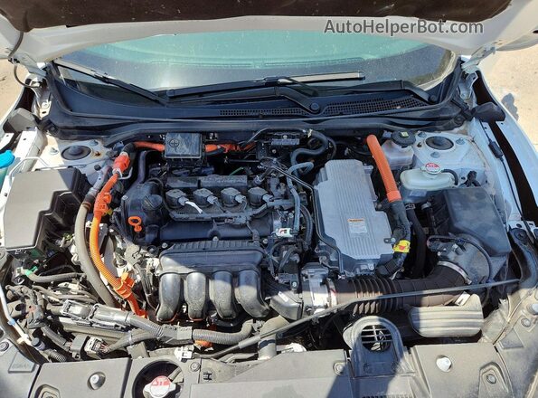 19XZE4F58ME005012 2021 HONDA INSIGHT Белый Вид задней части салона