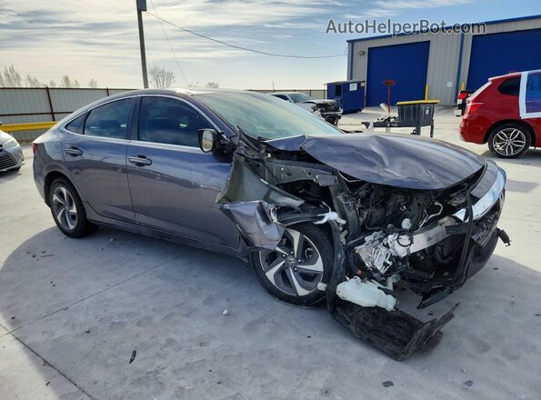 19XZE4F5XLE012462 2020 HONDA INSIGHT Серый Передняя правая четверть