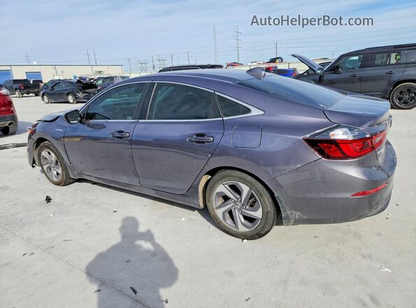 19XZE4F5XLE012462 2020 HONDA INSIGHT Серый Задняя левая четверть