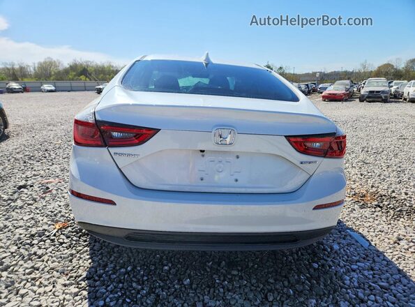 19XZE4F5XNE016059 2022 HONDA INSIGHT Белый Вид сзади