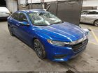 2019 Honda Insight Touring Blue vin: 19XZE4F92KE020945