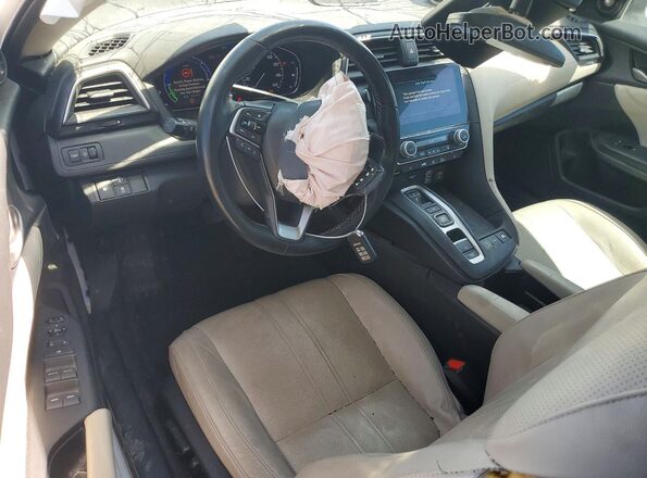 19XZE4F92NE007875 2022 HONDA INSIGHT White Widok deski rozdzielczej