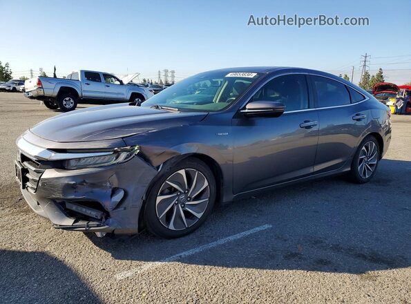 19XZE4F93KE018654 2019 HONDA INSIGHT Серый Передняя левая четверть