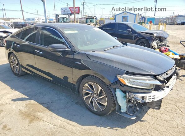 19XZE4F94ME003387 2021 HONDA INSIGHT Черный Передняя правая четверть