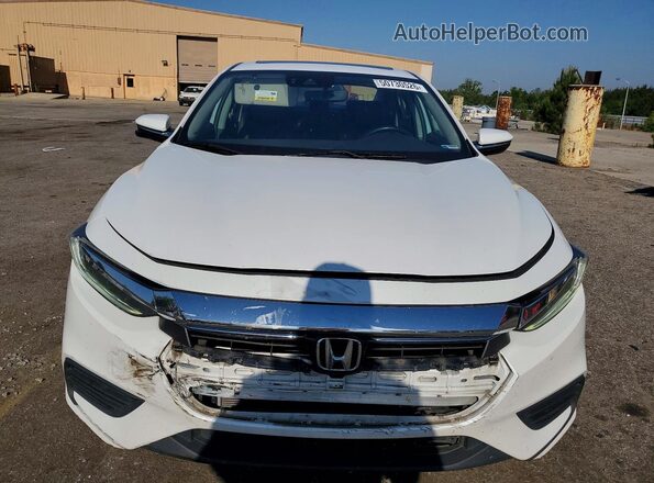 19XZE4F96LE013630 2020 HONDA INSIGHT Белый Вид спереди