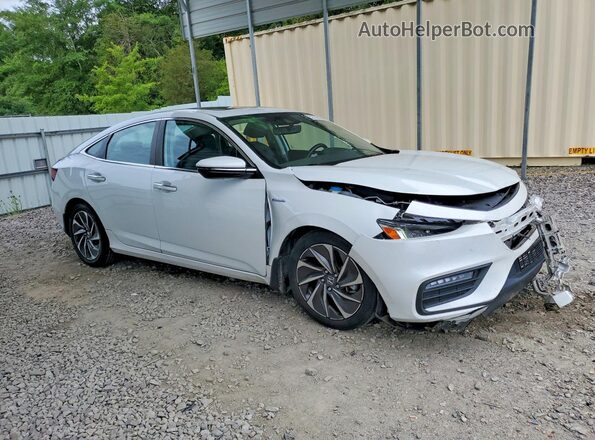 19XZE4F96ME006307 2021 HONDA INSIGHT Белый Передняя правая четверть