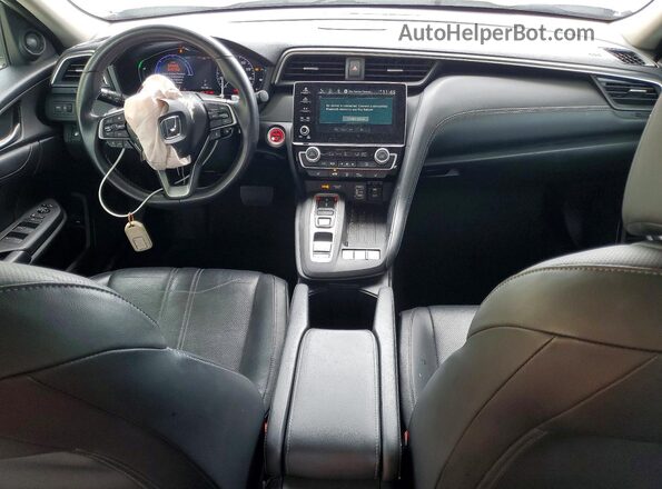 19XZE4F96ME006307 2021 HONDA INSIGHT Белый Вид панели приборов