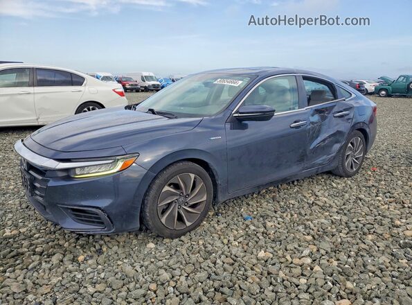 19XZE4F97KE005857 2019 HONDA INSIGHT Синий Передняя левая четверть