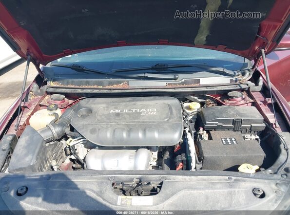 1C3CCCAB0GN122610 2016 CHRYSLER 200 Красный Вид сзади