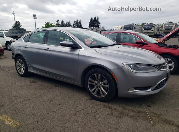 1C3CCCAB0GN131694 2016 CHRYSLER 200 Серебряный Передняя правая четверть