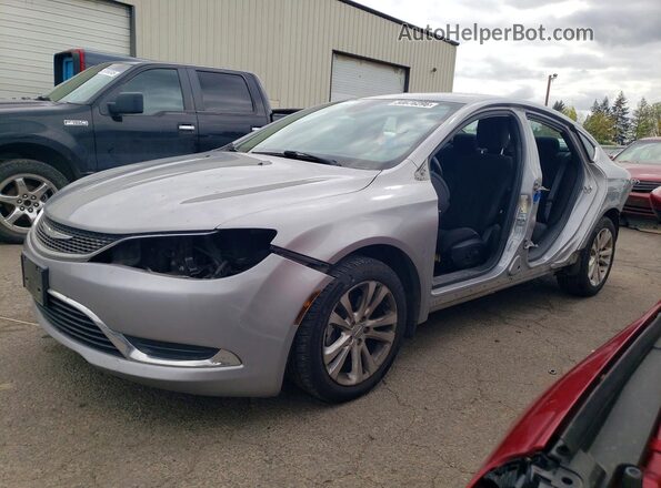 1C3CCCAB0GN131694 2016 CHRYSLER 200 Серебряный Передняя левая четверть