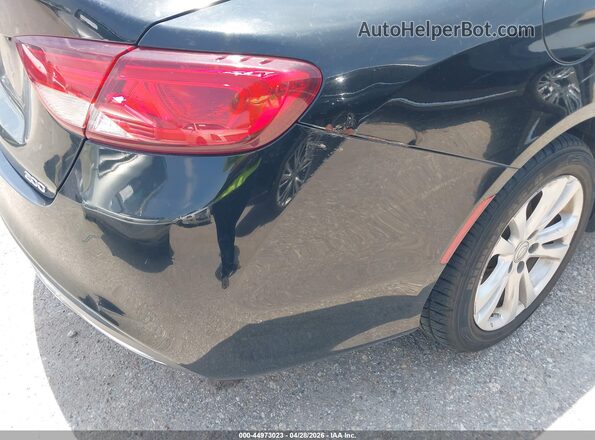 1C3CCCAB0GN156935 2016 CHRYSLER 200 Черный Вид задней части салона