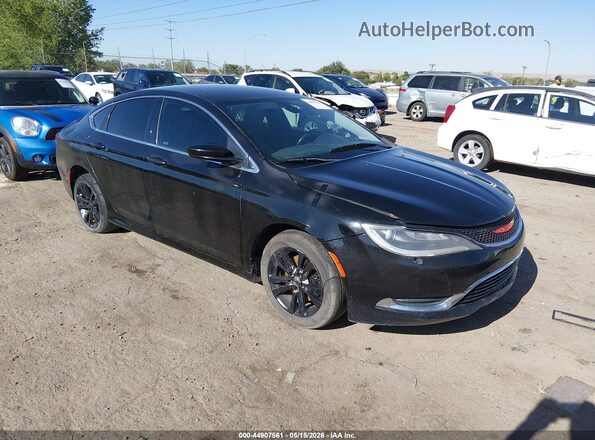 1C3CCCAB0HN501690 2017 CHRYSLER 200 Черный Передняя правая четверть