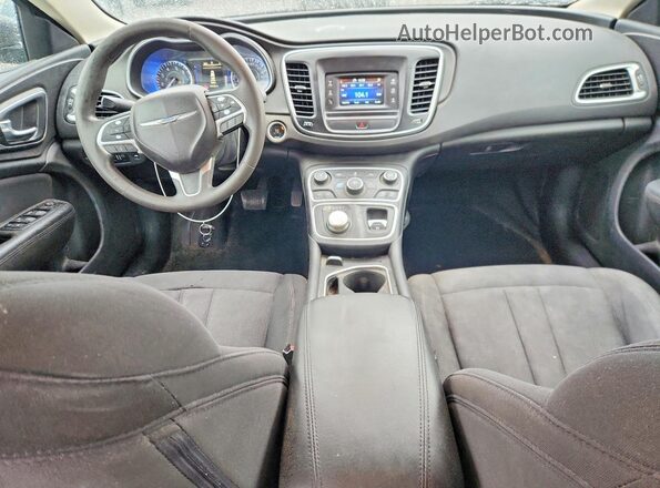 1C3CCCAB1GN145023 2016 CHRYSLER 200 Gray Vista del salpicadero
