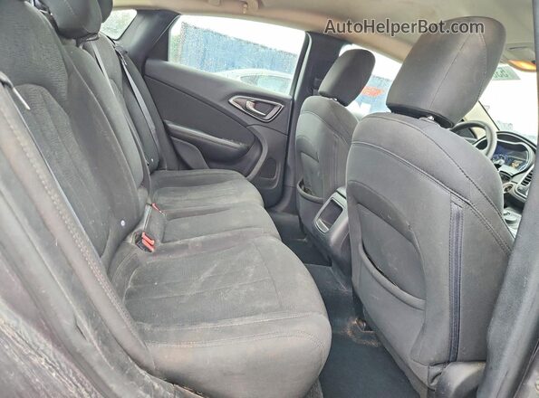 1C3CCCAB1GN145023 2016 CHRYSLER 200 Gray Vista de los asientos traseros
