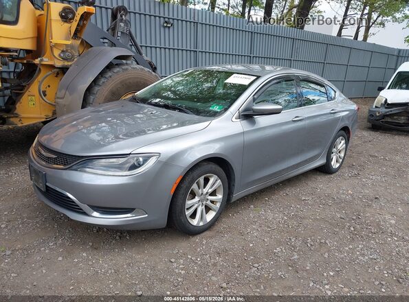 1C3CCCAB1GN154756 2016 CHRYSLER 200 Silver Przód lewy