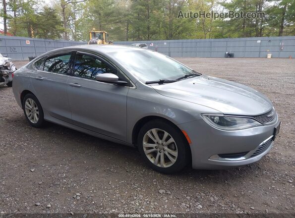 1C3CCCAB1GN154756 2016 CHRYSLER 200 Silver Przód prawy