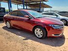 2016 Chrysler 200 Limited Burgundy vin: 1C3CCCAB1GN166096
