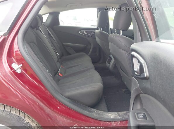 1C3CCCAB1GN168902 2016 CHRYSLER 200 Red Widok naklejki z numerem VIN