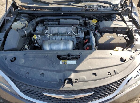 1C3CCCAB2GN118719 2016 CHRYSLER 200 Серый Вид задней части салона