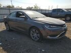 2016 Chrysler 200 Limited Серый vin: 1C3CCCAB2GN118719