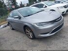 2016 Chrysler 200 Limited Серый vin: 1C3CCCAB2GN176071