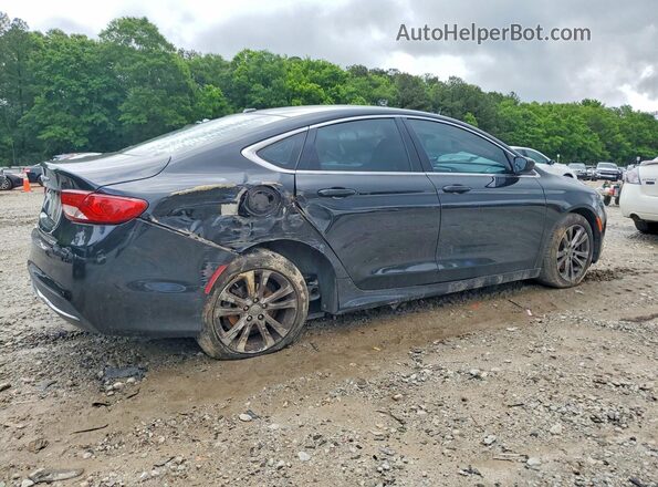 1C3CCCAB3GN102660 2016 CHRYSLER 200 Черный Задняя правая четверть