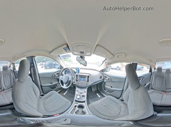 1C3CCCAB3GN102660 2016 CHRYSLER 200 Черный Вид наклейки с VIN-кодом