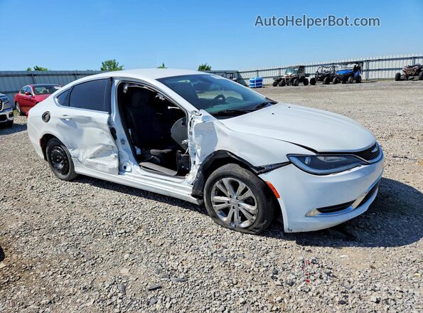 1C3CCCAB3GN124500 2016 CHRYSLER 200 White Front right
