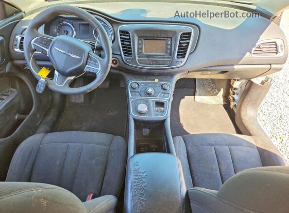 1C3CCCAB3GN124500 2016 CHRYSLER 200 White Dashboard view