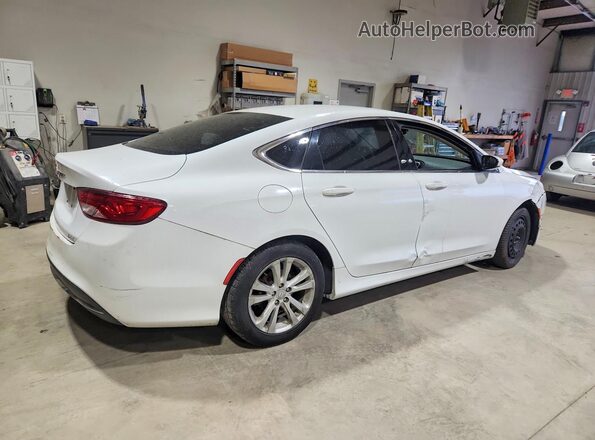 1C3CCCAB3GN127882 2016 CHRYSLER 200 Белый Задняя правая четверть