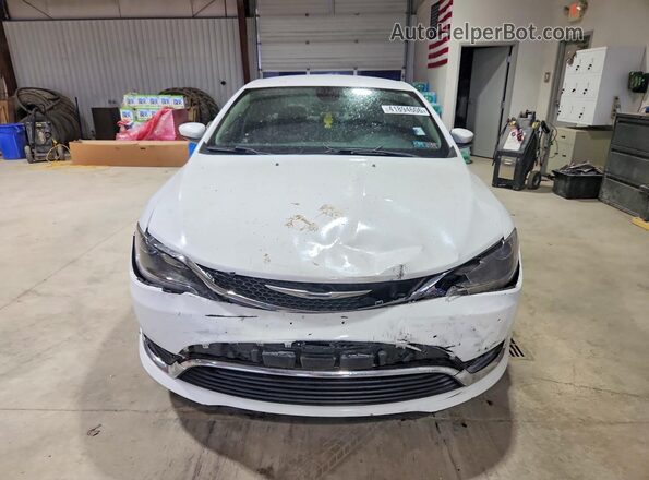 1C3CCCAB3GN127882 2016 CHRYSLER 200 Белый Вид спереди