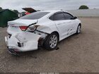 2016 Chrysler 200 Limited White vin: 1C3CCCAB3GN136565