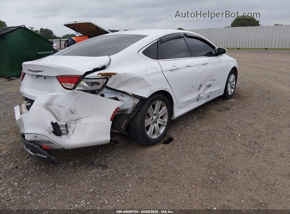 1C3CCCAB3GN136565 2016 CHRYSLER 200 White Tył prawy