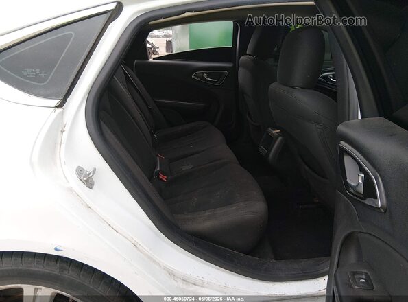 1C3CCCAB3GN136565 2016 CHRYSLER 200 White Widok naklejki z numerem VIN