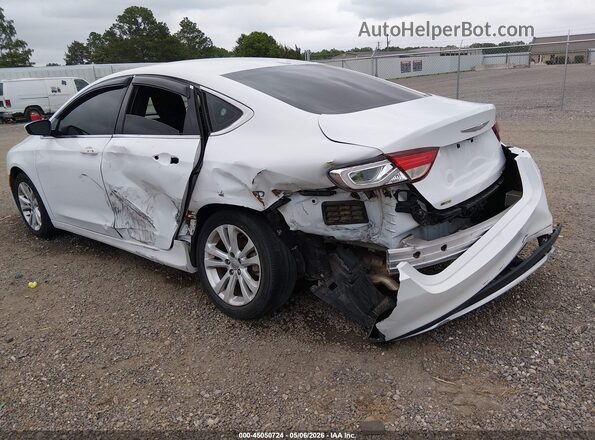1C3CCCAB3GN136565 2016 CHRYSLER 200 White Tył lewy