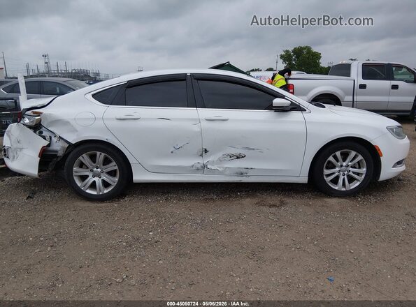 1C3CCCAB3GN136565 2016 CHRYSLER 200 White Widok wnętrza 360 stopni