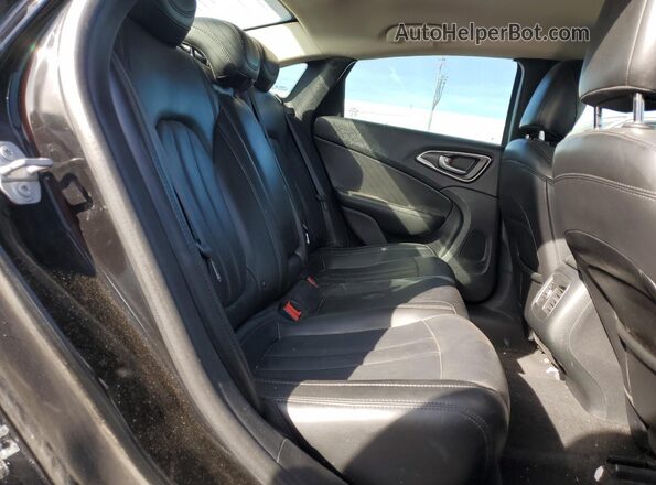 1C3CCCAB3GN168402 2016 CHRYSLER 200 Черный Вид задних сидений
